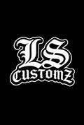 LSCUSTOMZ stickers!! choose between 2, 4, 6, 8, or 10!!