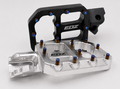 V2 wide emoto pegs (fits yozma, rtr, heybike, tuttio, strike, talaria, eride, surron, razor and more (choose between chrome and black)